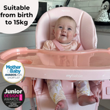 MBHC9 Luxe Highchair - Pink - Grade A