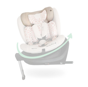 MBCS400 Head Rest Cover - Pink Leopard