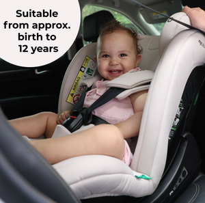 My Babiie MBCS100 i-Size (40-150cm) Car Seat Non-ISOFIX - Blush Leopard