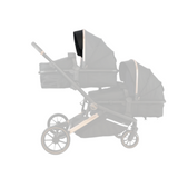 MB33BLRG Hood Visor - Black & Rose Gold Blush