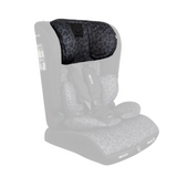 MBCS50 Head Rest Cover - Black Leopard