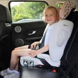MBCS80 Toddler to Booster Foldable R129 Car Seat with ISOFIX - Pink Leopard