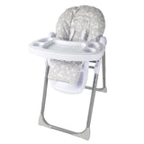 MBHC8 Premium Highchair Seat Cover - Grey Festive