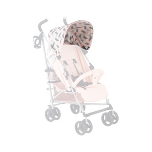 MB02 Hood - Pink Chevron