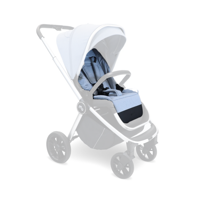 MB450i Pushchair Seat Unit Fabrics - Blue