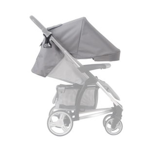MB200 Pushchair Hood - Grey Tropical