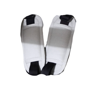 MB33 - Ivory Shoulder Pads (pair)