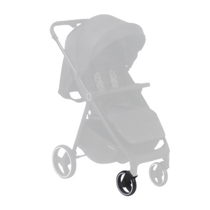 MB160 - Front Wheel RIGHT (Black)