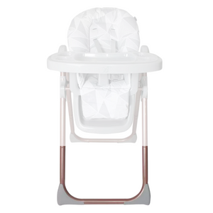 MBHC8 Foot - Grey and Rose Blush