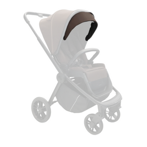 MB450i Pushchair Hood Visor - Chocolate