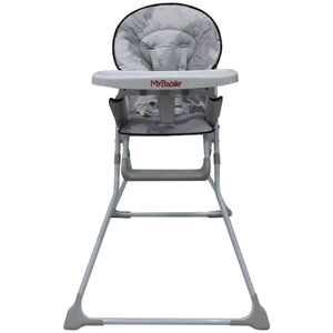 My Babiie Grey Tie Dye Compact Highchair - Lidl - Grade A