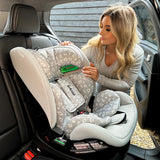 MBCS123 i-Size (76-150cm) Car Seat - Grey Leopard - GRADE A