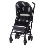 MB51 Lightweight Stroller - Charcoal Stripes