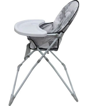 My Babiie Grey Tie Dye Compact Highchair - Lidl - Grade A