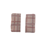 Spare Parts for the Dani Dyer Pink Plaid MB200i Travel System MB200i 2024 - Pink Plaid Car Seat Shoulder Pads (Pair)