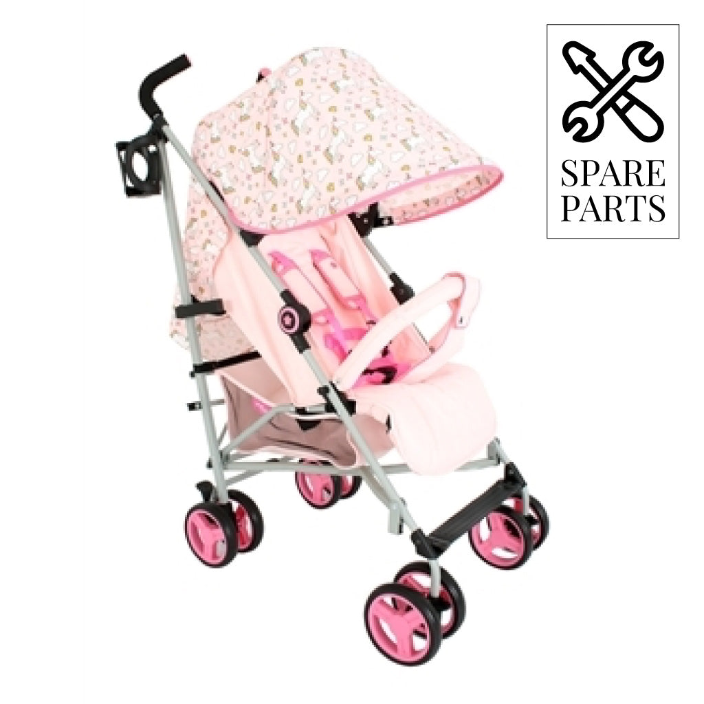 Spare Parts for My Babiie MB02 Pink Unicorn Lightweight Stroller