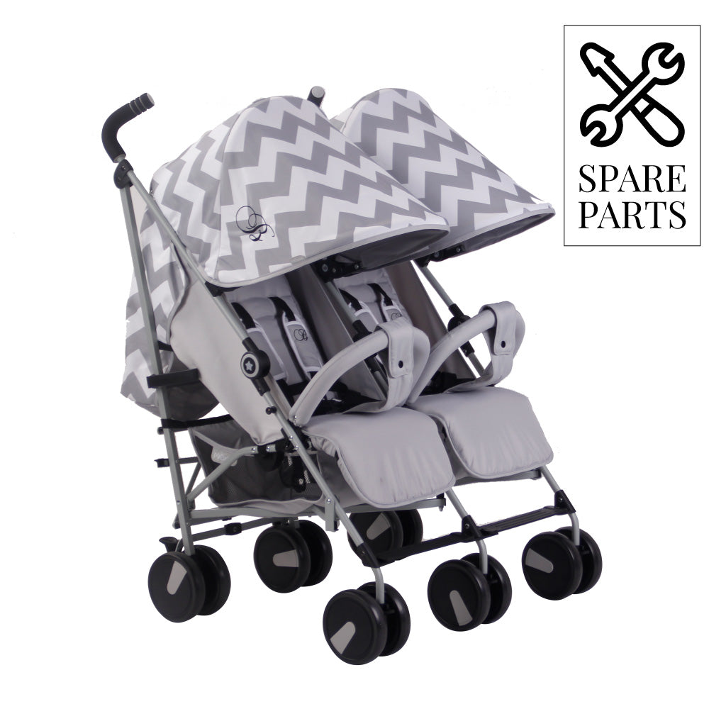 Spare Parts for Billie Faiers Grey Chevron Double Stroller