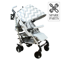 My babiie mb51 sales gold edition chevron stroller