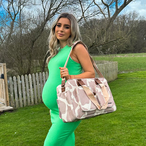 My Babiie Dani Dyer Giraffe Deluxe Changing Bag