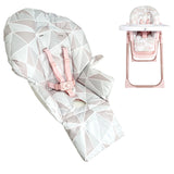 My Babiie Rose Geometric Highchair Seat Cover