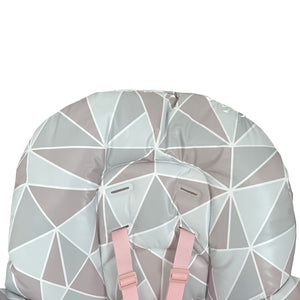 My Babiie Rose Geometric Highchair Seat Cover
