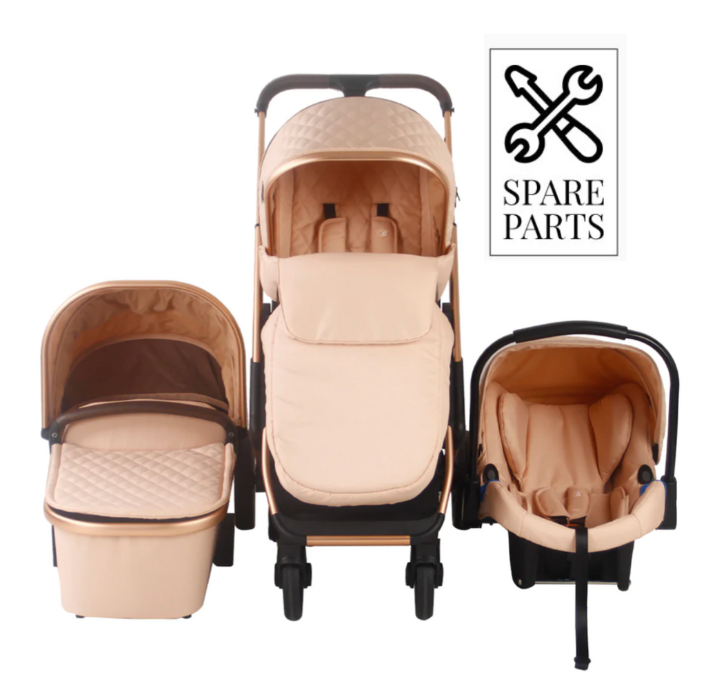 Spare parts for the Billie Faiers Quilted Blush & Rose Gold Belgravia Travel System