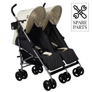 Spare Parts My Babiie Cream Melange Double Stroller